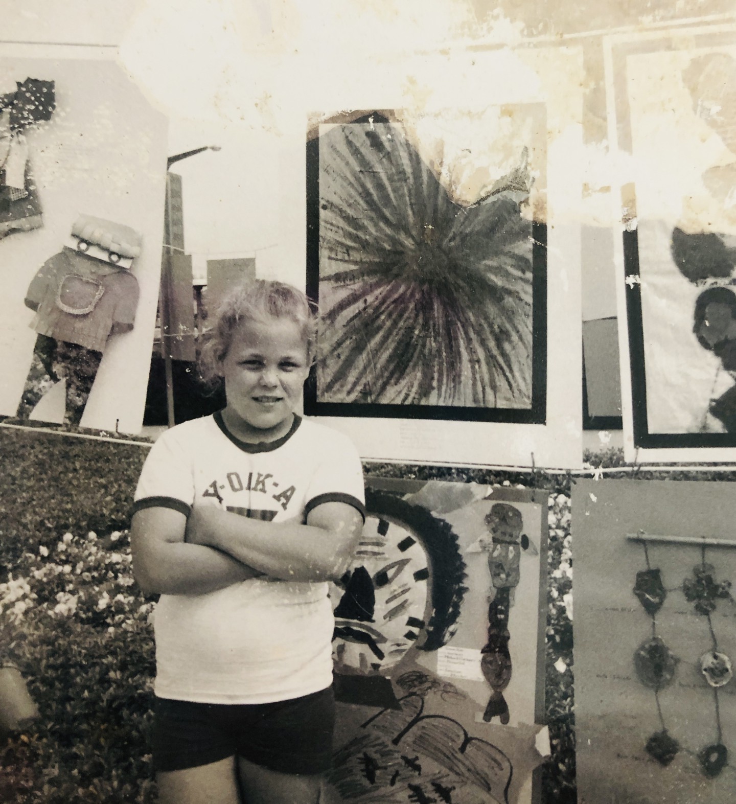 Corinne McKeown as a child